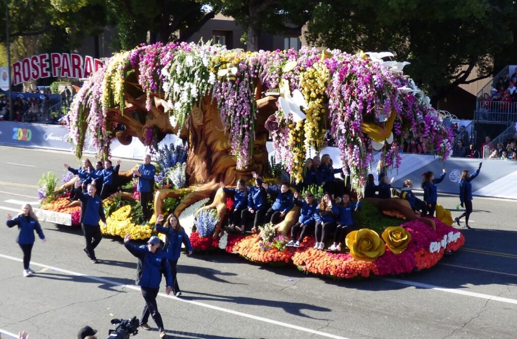 rose parade float